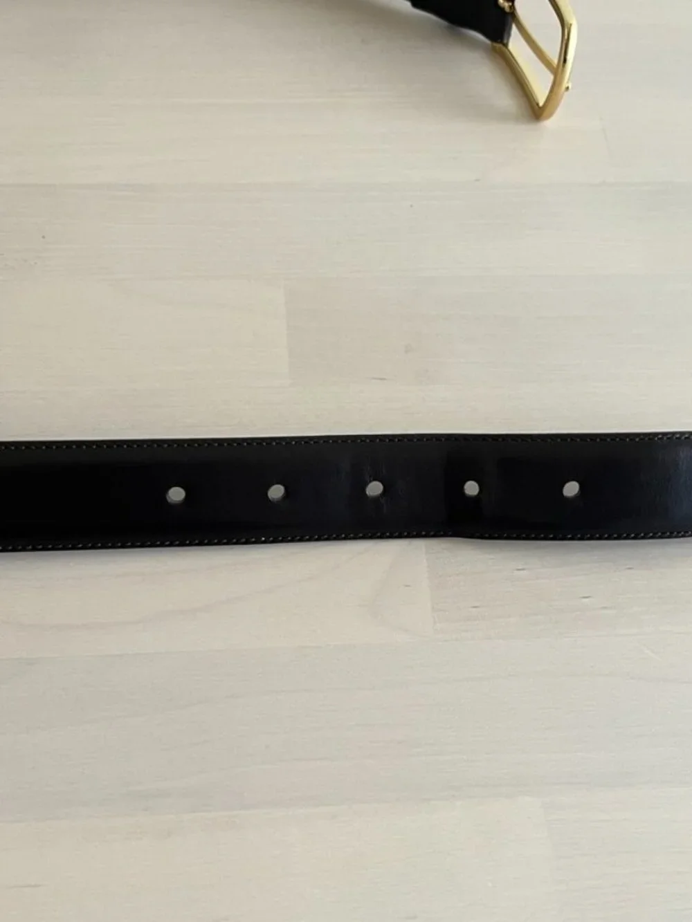 Coach Genuine Box Calf Leather Belt
